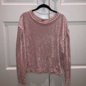 Soft pink long sleeve
